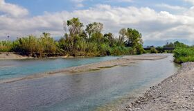 Mekong River in Muang Xay`s part, Laos